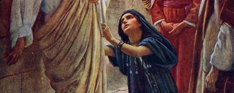 Jesús aprende de la mujer cananea